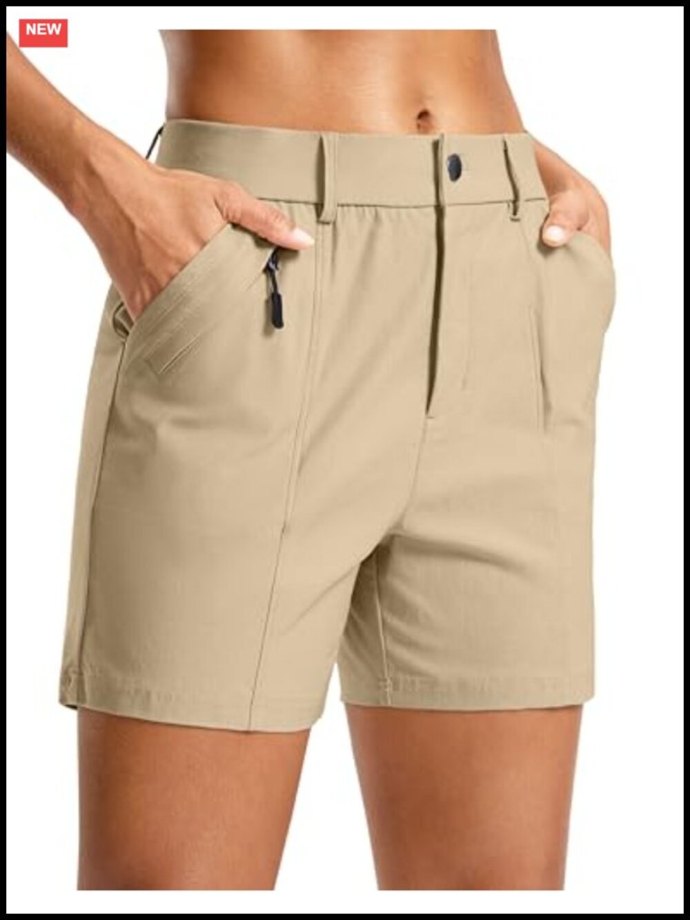 Quick Dry Hiking Golf Shorts with Pockets Lightweight UPF 50+ 4-Way Stretch